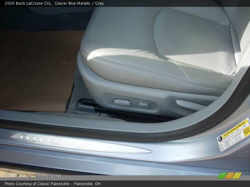 Glacier Blue Metallic / Gray 2006 Buick LaCrosse CXL