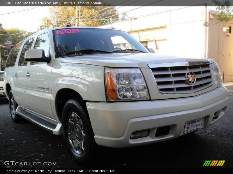 White Diamond / Shale 2005 Cadillac Escalade ESV AWD