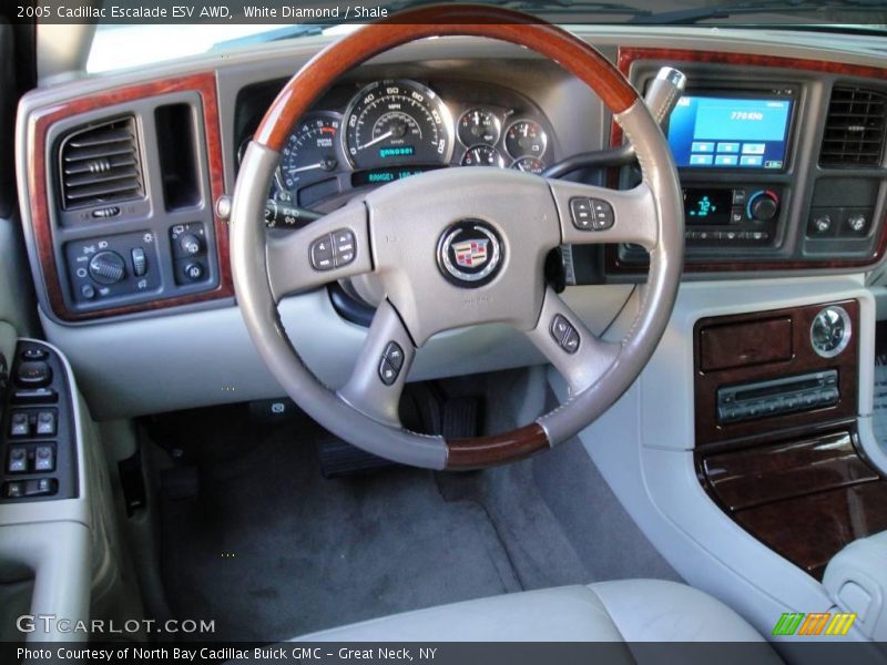 White Diamond / Shale 2005 Cadillac Escalade ESV AWD