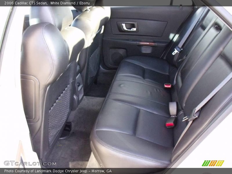 White Diamond / Ebony 2006 Cadillac CTS Sedan