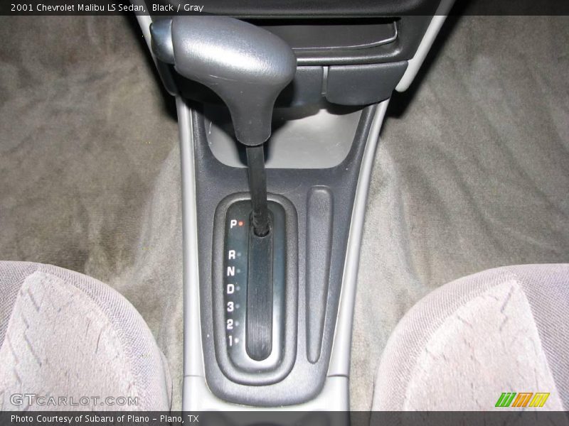 Black / Gray 2001 Chevrolet Malibu LS Sedan