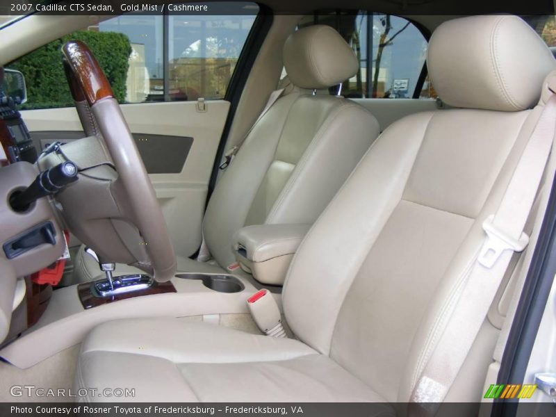 Gold Mist / Cashmere 2007 Cadillac CTS Sedan