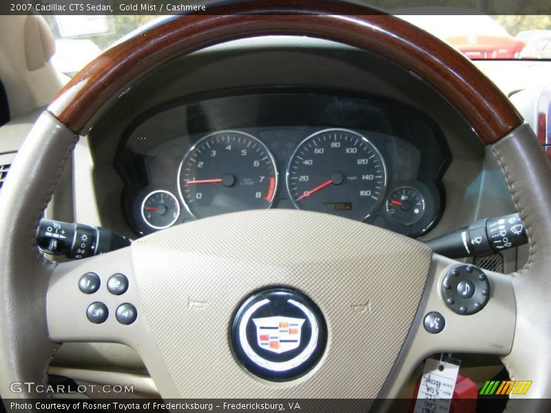 Gold Mist / Cashmere 2007 Cadillac CTS Sedan