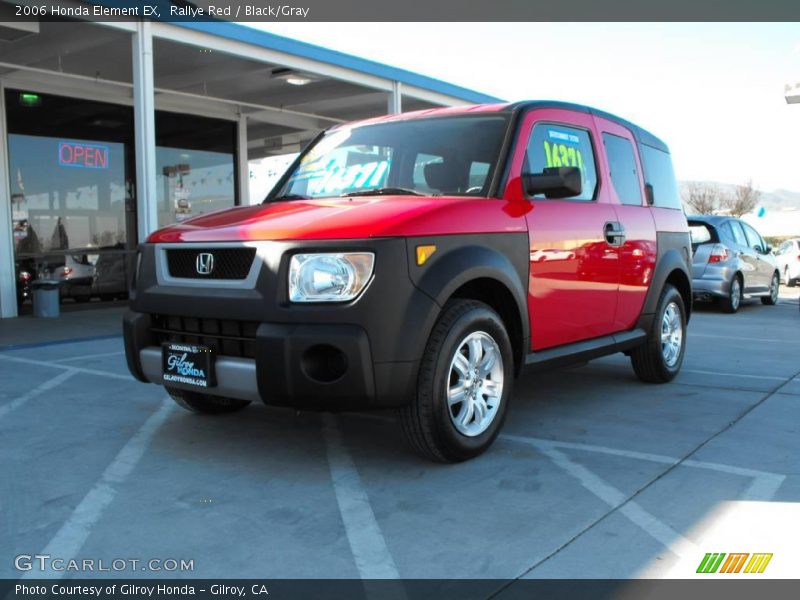 Rallye Red / Black/Gray 2006 Honda Element EX