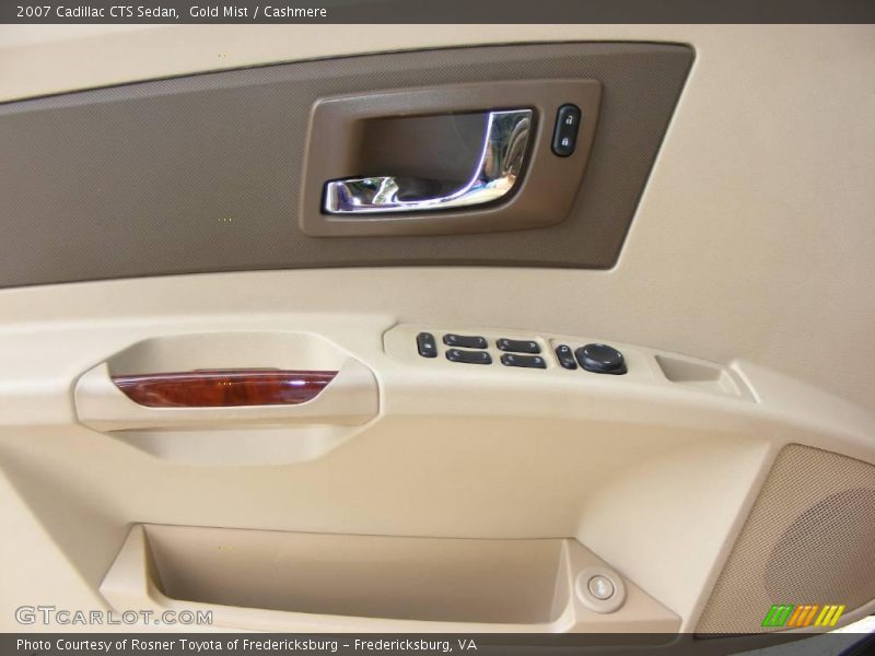 Gold Mist / Cashmere 2007 Cadillac CTS Sedan