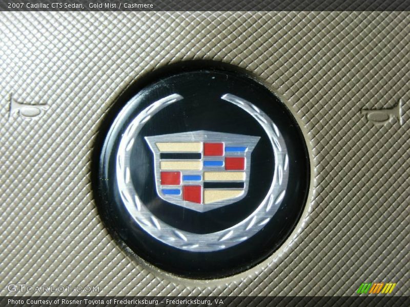 Gold Mist / Cashmere 2007 Cadillac CTS Sedan