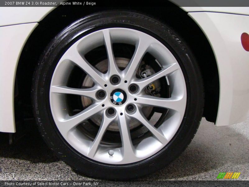 Alpine White / Beige 2007 BMW Z4 3.0i Roadster
