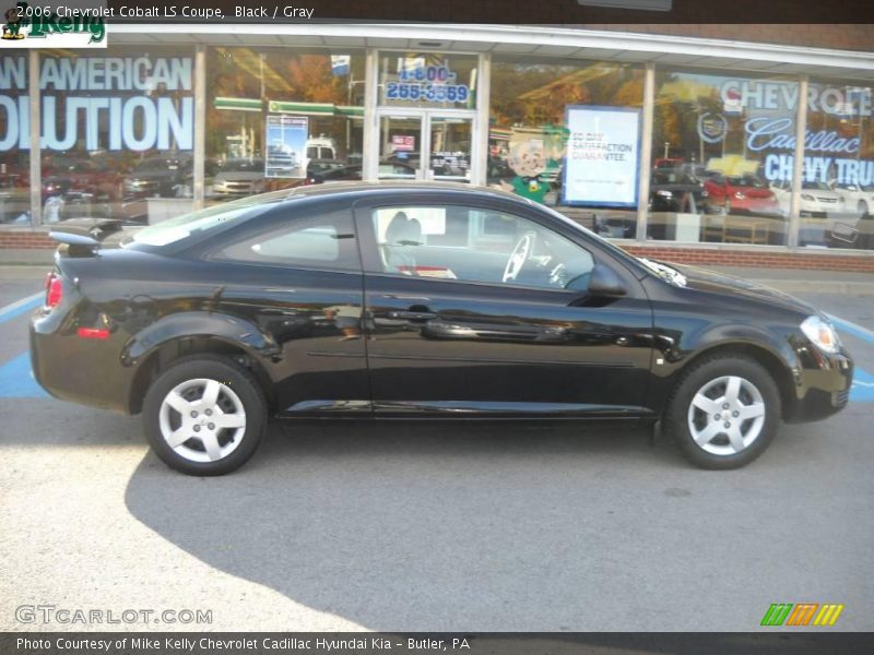 Black / Gray 2006 Chevrolet Cobalt LS Coupe