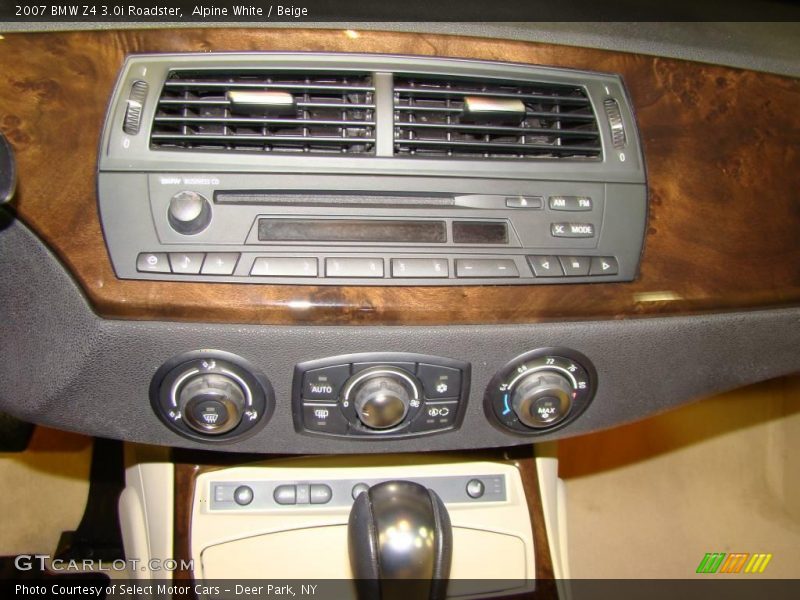Alpine White / Beige 2007 BMW Z4 3.0i Roadster