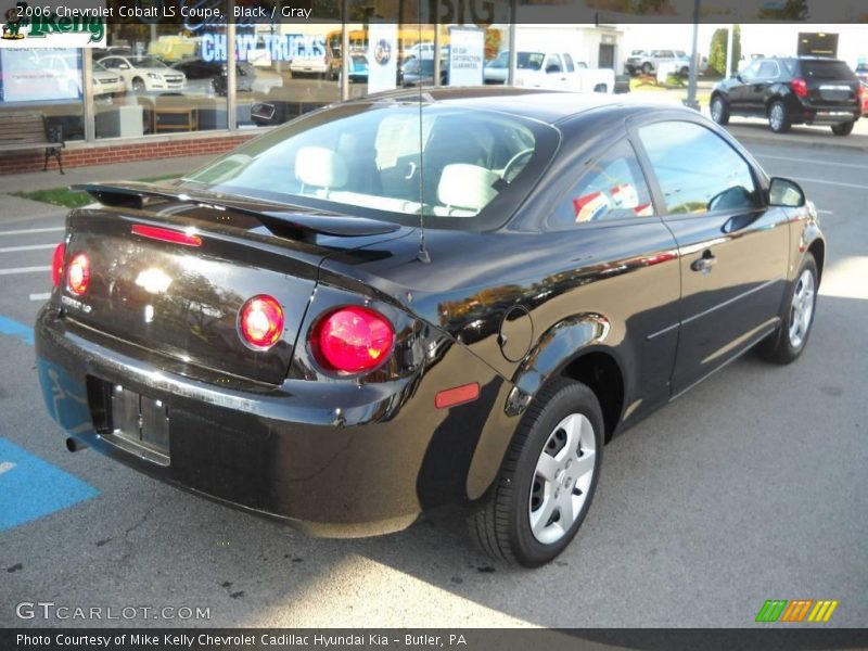 Black / Gray 2006 Chevrolet Cobalt LS Coupe