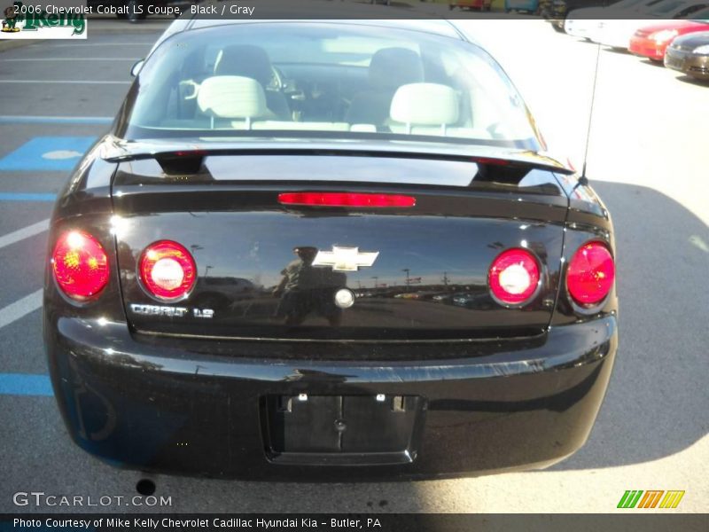 Black / Gray 2006 Chevrolet Cobalt LS Coupe