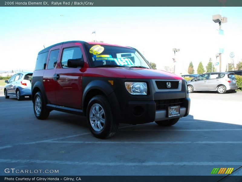 Rallye Red / Black/Gray 2006 Honda Element EX