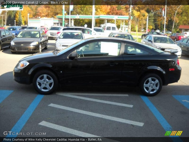 Black / Gray 2006 Chevrolet Cobalt LS Coupe