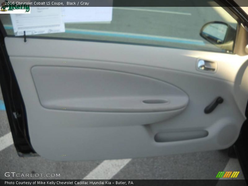 Black / Gray 2006 Chevrolet Cobalt LS Coupe