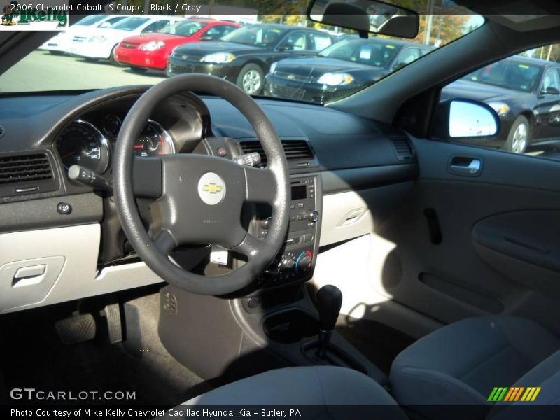Black / Gray 2006 Chevrolet Cobalt LS Coupe