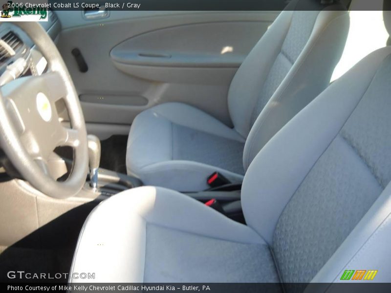Black / Gray 2006 Chevrolet Cobalt LS Coupe