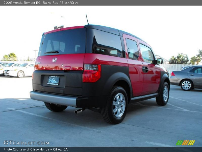 Rallye Red / Black/Gray 2006 Honda Element EX