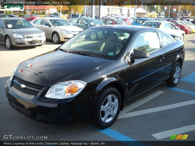 Black / Gray 2006 Chevrolet Cobalt LS Coupe