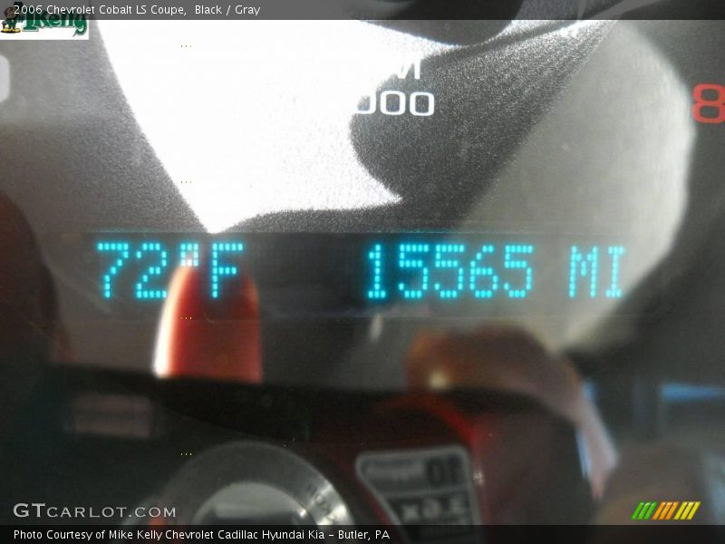 Black / Gray 2006 Chevrolet Cobalt LS Coupe