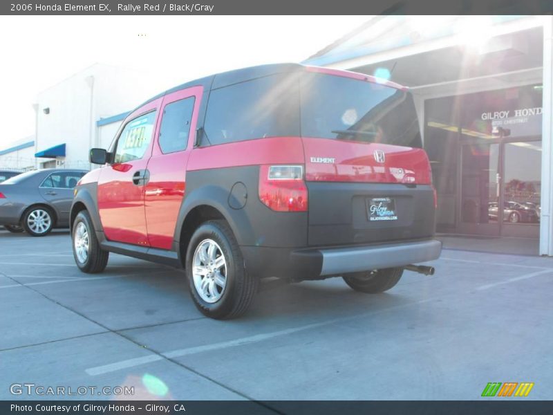 Rallye Red / Black/Gray 2006 Honda Element EX