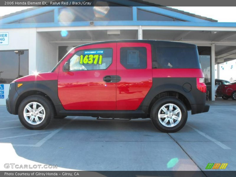 Rallye Red / Black/Gray 2006 Honda Element EX