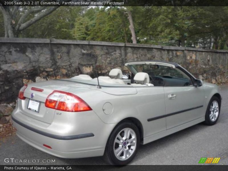 Parchment Silver Metallic / Parchment 2006 Saab 9-3 2.0T Convertible