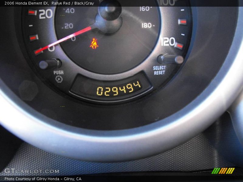 Rallye Red / Black/Gray 2006 Honda Element EX