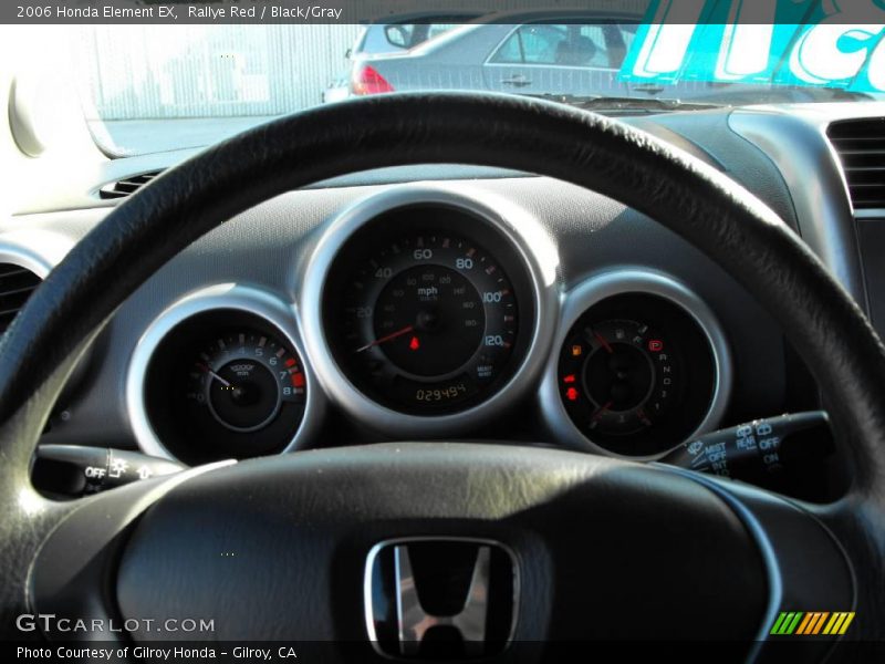 Rallye Red / Black/Gray 2006 Honda Element EX