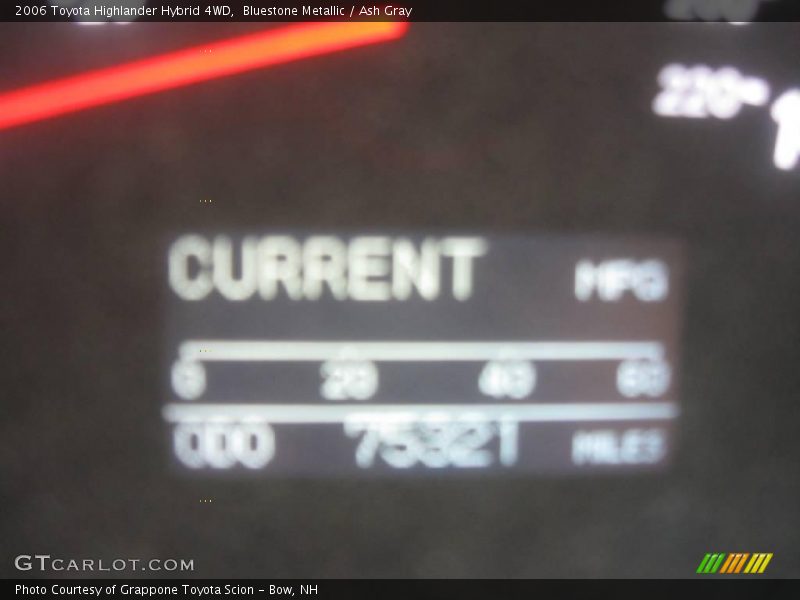 Bluestone Metallic / Ash Gray 2006 Toyota Highlander Hybrid 4WD