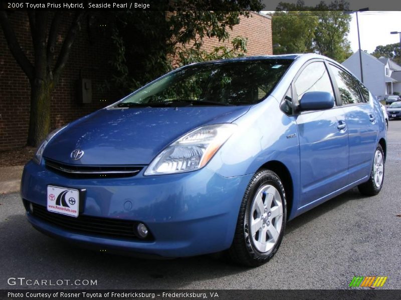 Seaside Pearl / Beige 2006 Toyota Prius Hybrid