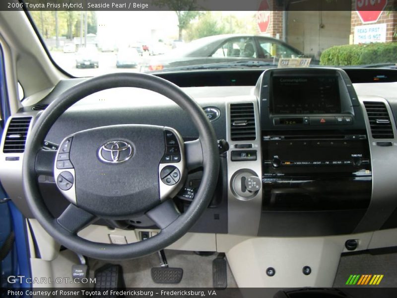 Seaside Pearl / Beige 2006 Toyota Prius Hybrid