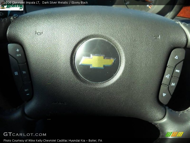 Dark Silver Metallic / Ebony Black 2006 Chevrolet Impala LT
