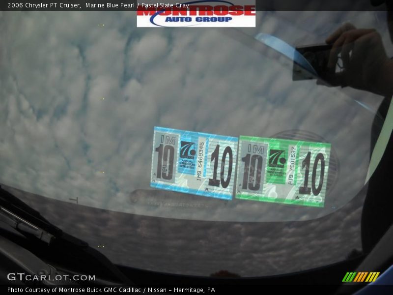 Marine Blue Pearl / Pastel Slate Gray 2006 Chrysler PT Cruiser