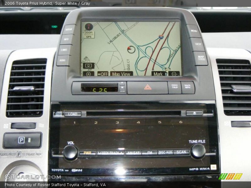Super White / Gray 2006 Toyota Prius Hybrid