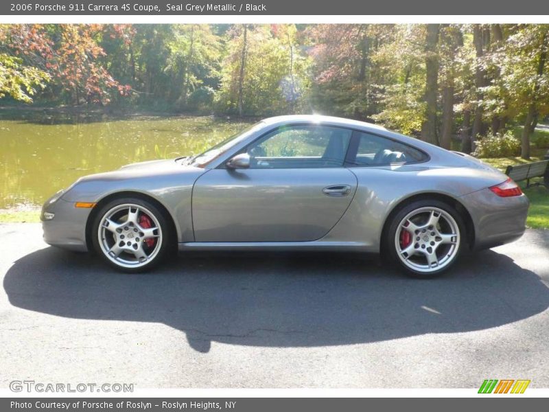Seal Grey Metallic / Black 2006 Porsche 911 Carrera 4S Coupe