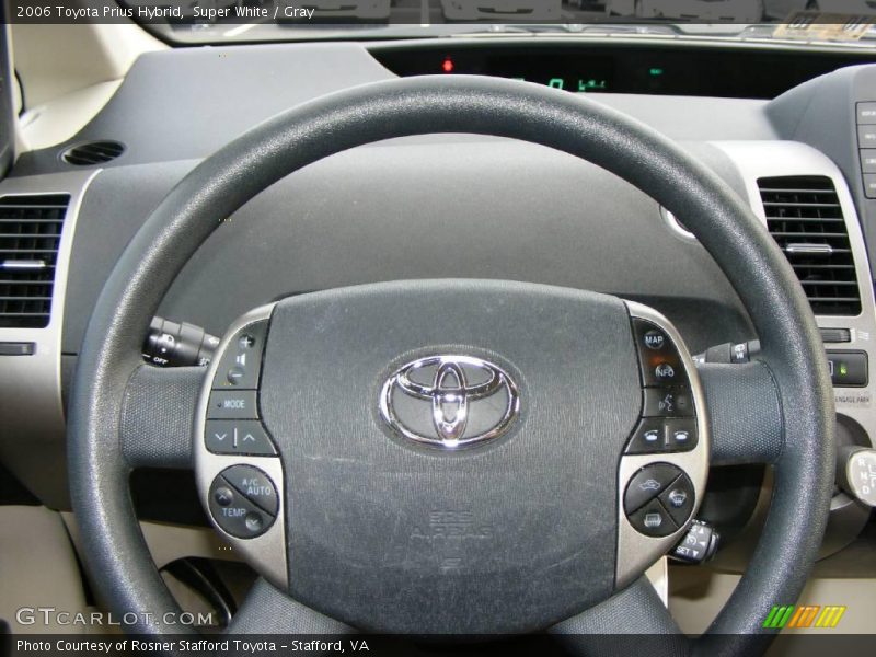 Super White / Gray 2006 Toyota Prius Hybrid