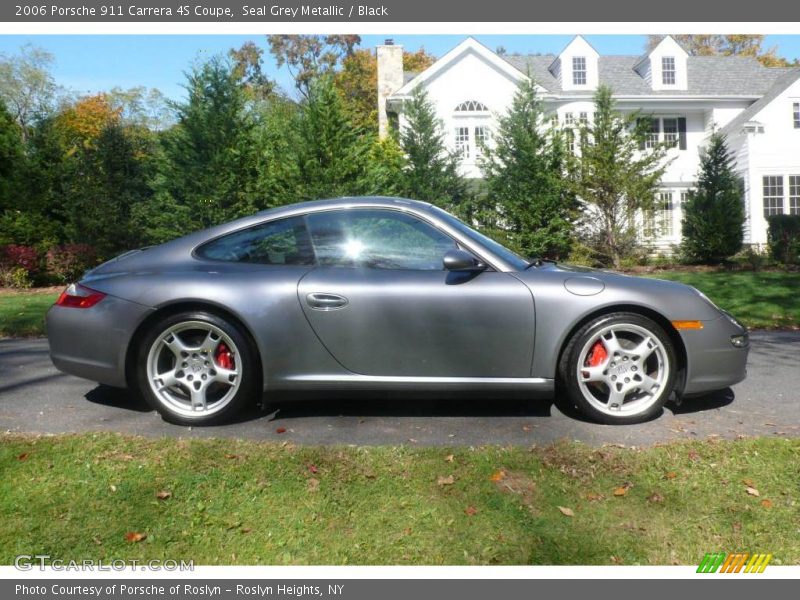 Seal Grey Metallic / Black 2006 Porsche 911 Carrera 4S Coupe