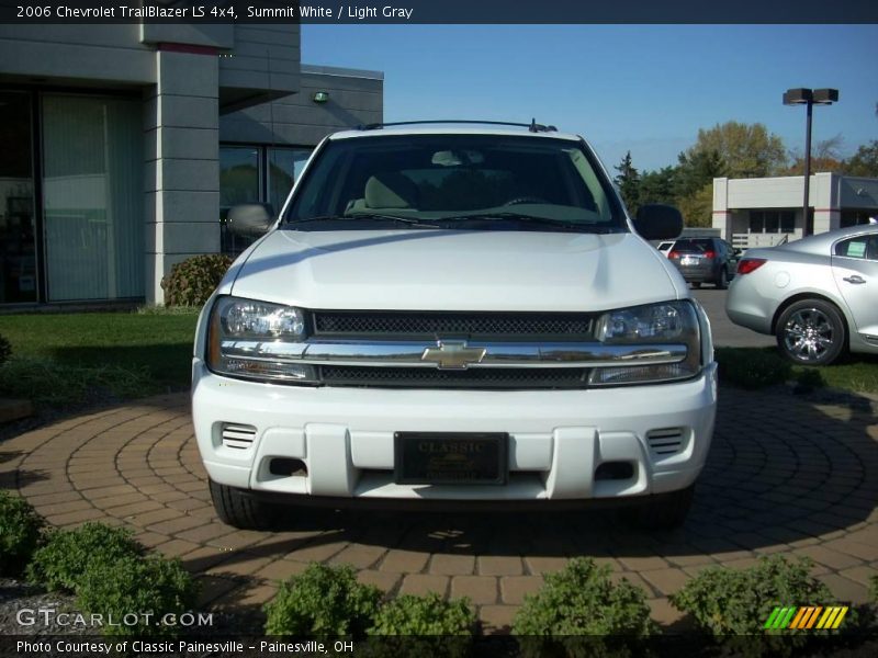 Summit White / Light Gray 2006 Chevrolet TrailBlazer LS 4x4