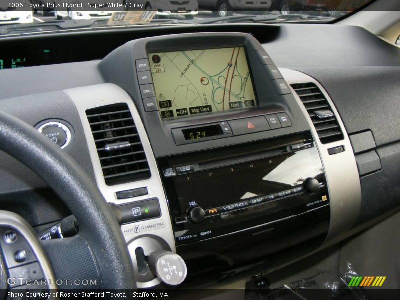 Super White / Gray 2006 Toyota Prius Hybrid