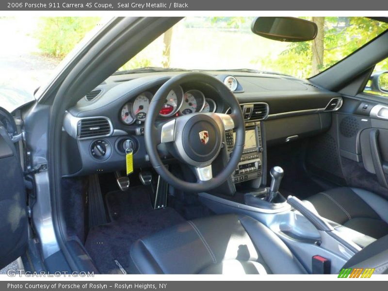 Seal Grey Metallic / Black 2006 Porsche 911 Carrera 4S Coupe