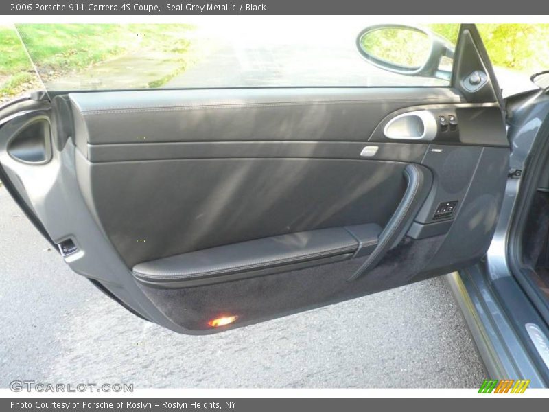 Seal Grey Metallic / Black 2006 Porsche 911 Carrera 4S Coupe