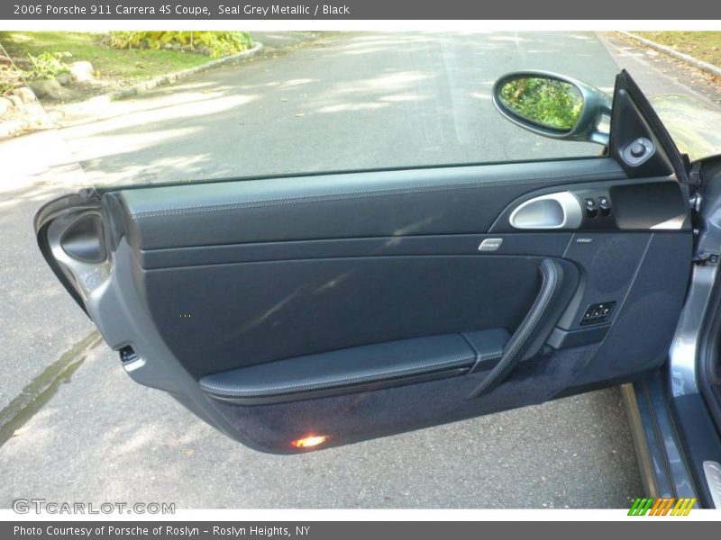 Seal Grey Metallic / Black 2006 Porsche 911 Carrera 4S Coupe