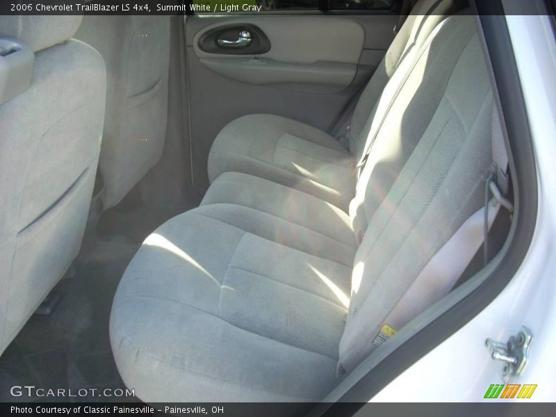 Summit White / Light Gray 2006 Chevrolet TrailBlazer LS 4x4