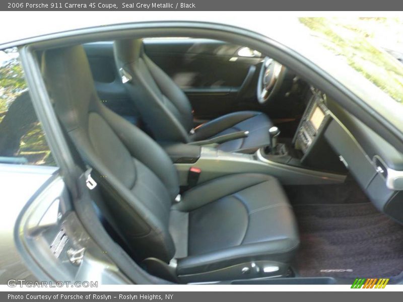 Seal Grey Metallic / Black 2006 Porsche 911 Carrera 4S Coupe