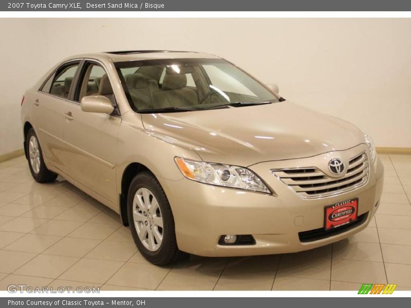 Desert Sand Mica / Bisque 2007 Toyota Camry XLE