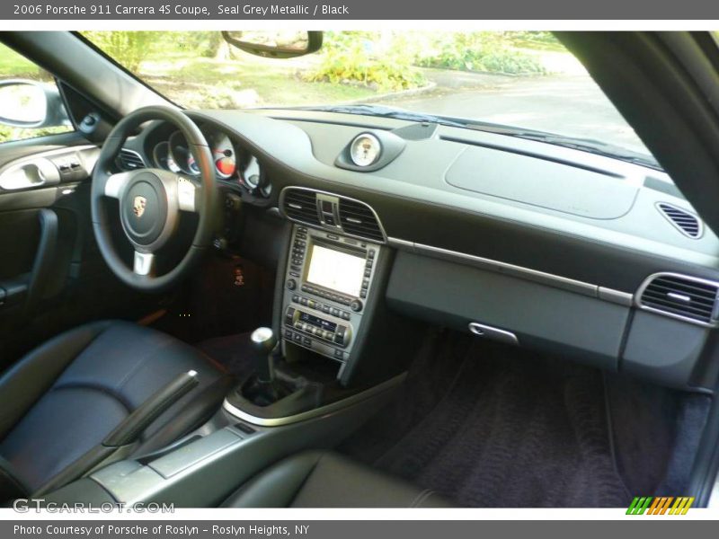 Seal Grey Metallic / Black 2006 Porsche 911 Carrera 4S Coupe
