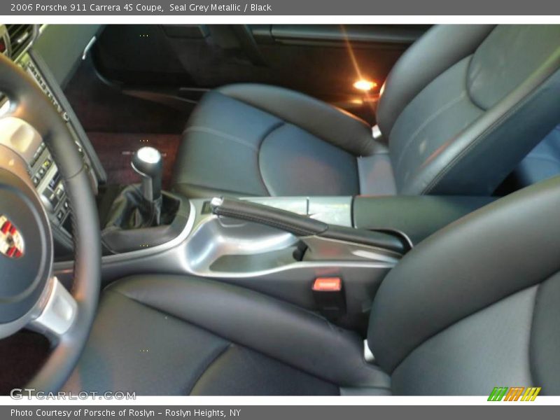 Seal Grey Metallic / Black 2006 Porsche 911 Carrera 4S Coupe