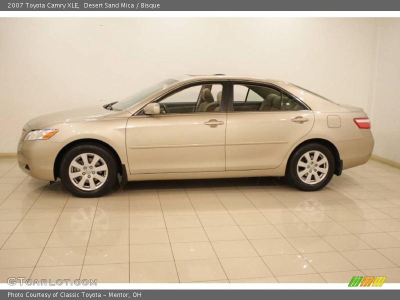 Desert Sand Mica / Bisque 2007 Toyota Camry XLE