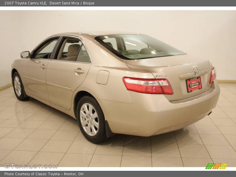 Desert Sand Mica / Bisque 2007 Toyota Camry XLE