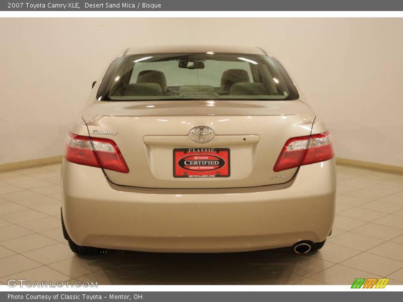 Desert Sand Mica / Bisque 2007 Toyota Camry XLE
